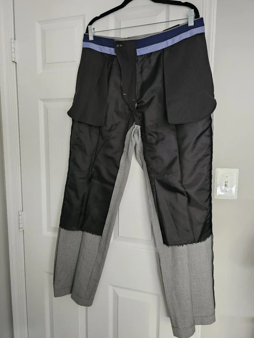 Banana Republic NWT Gray Men's Dress Pants - Classic Tailored Trousers Sz. 35x32
